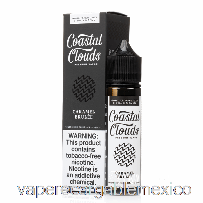Vape Recargable Caramel Brulee - Nubes Costeras Co. - 60ml 0mg